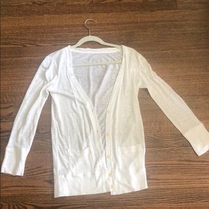 100% Linen cardigan from J Crew